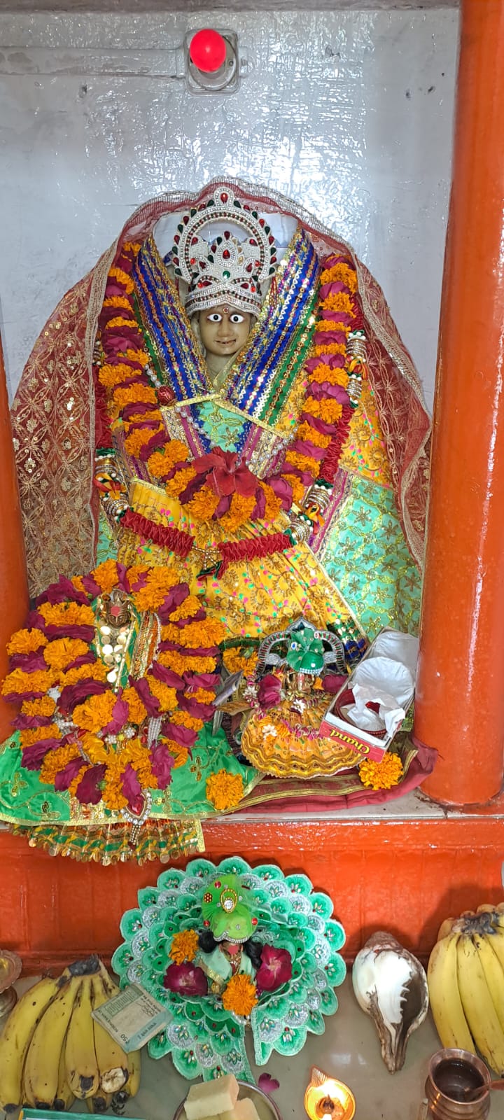 भक्तों की आस्था का केंद्र है बिसावर का बृजेश्वरी देवी मां का मंदिर