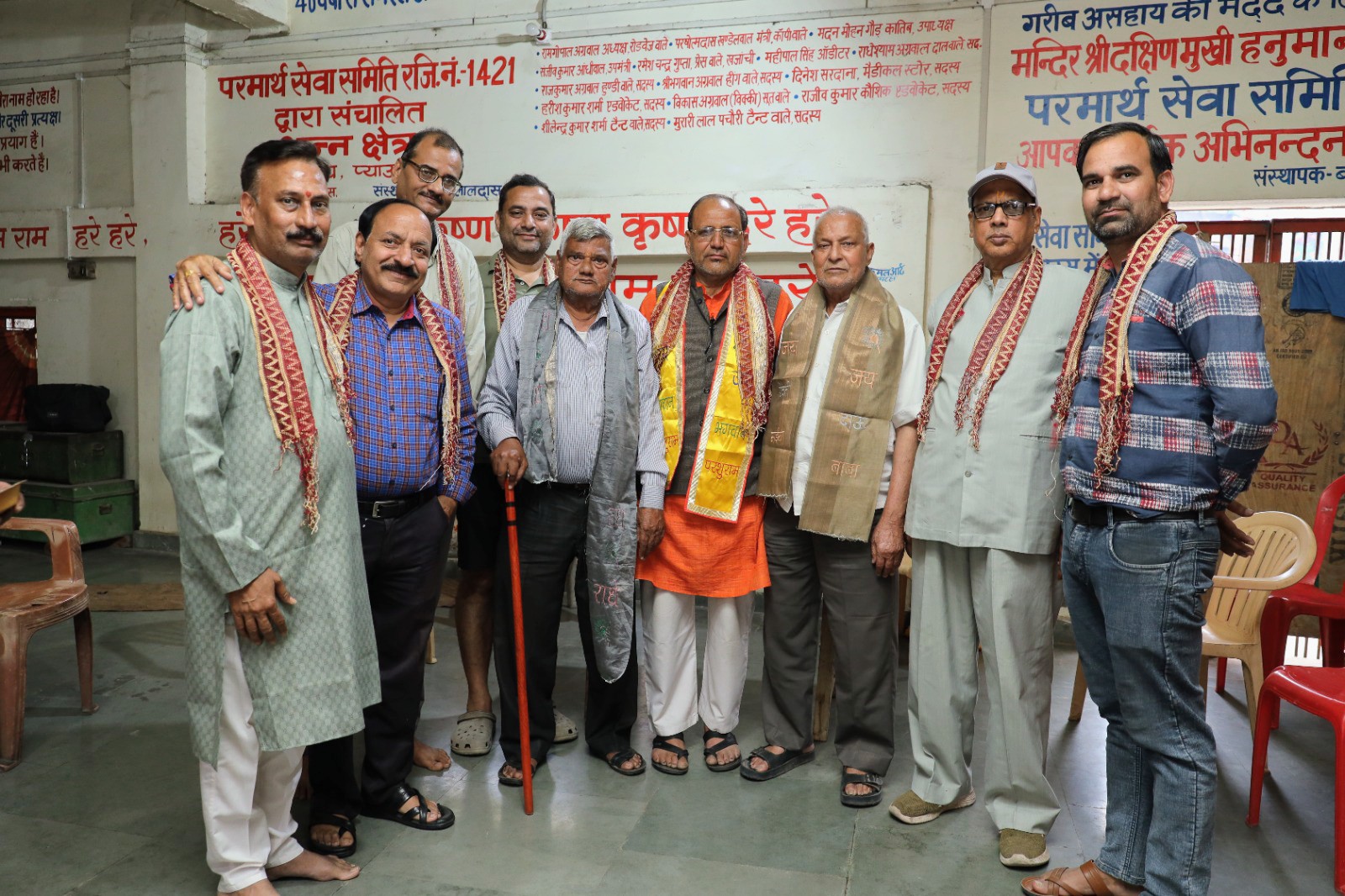 सर्व सम्मति से परमार्थ सेवा समिति के अध्यक्ष बने शीलेन्द्र कुमार शर्मा , समिति की बैठक में जनहित के कई प्रस्ताव पास
