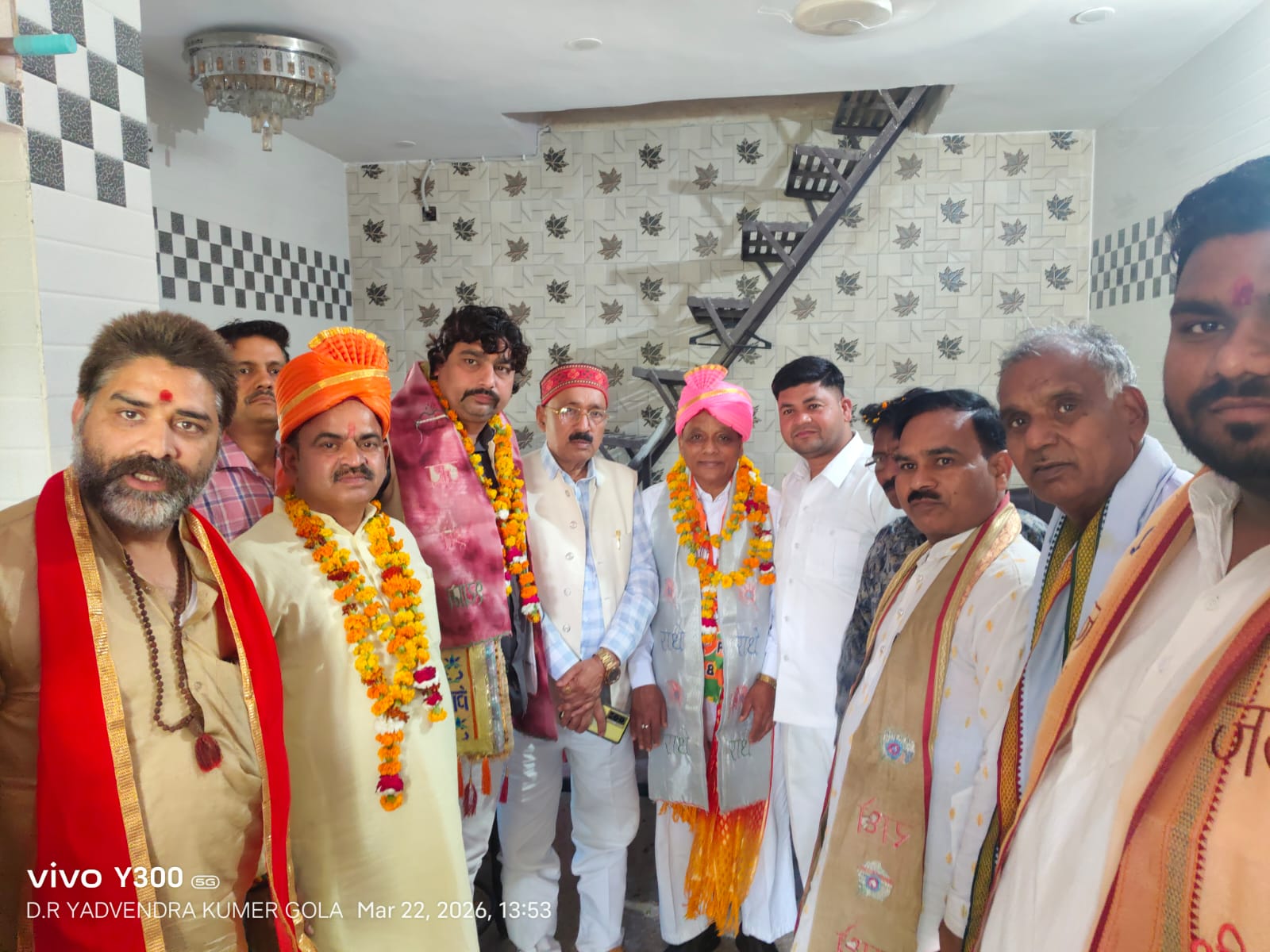 उत्तर प्रदेश प्रजापति समाज‌ महासभा ने किया भाजपा नगर अध्यक्ष व मनोनीत सभासद का स्वागत