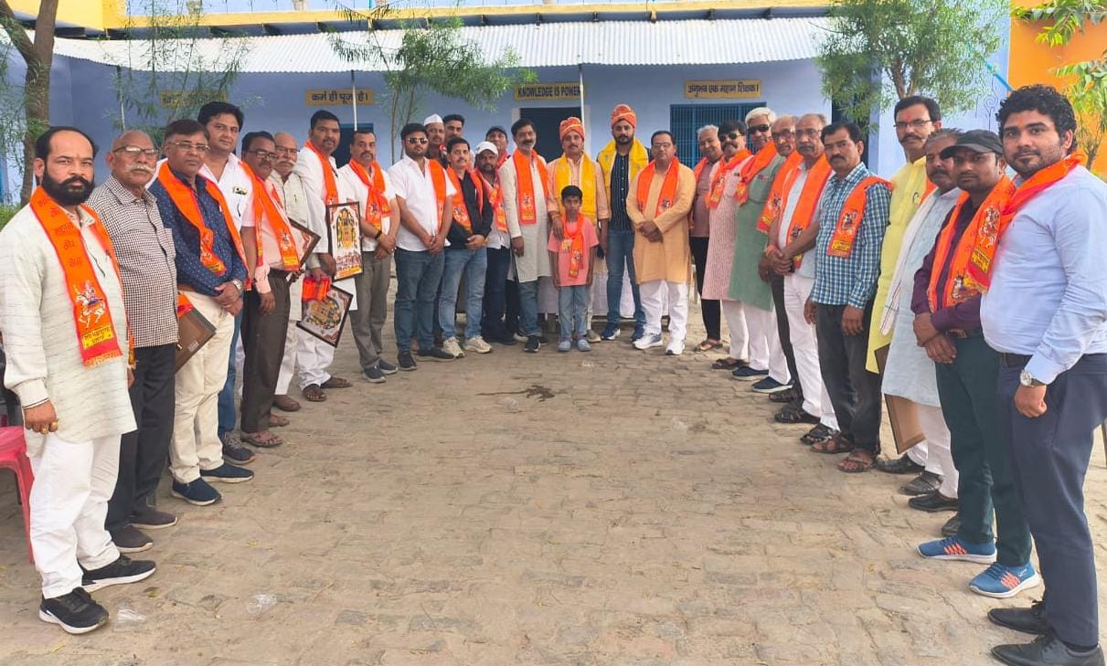क्षत्रिय महासभा ने महाराणा प्रताप शोभायात्रा कमेटी का किया स्वागत