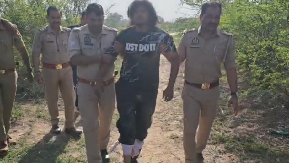 यूट्यूबर वेदप्रकाश शर्मा हत्याकांड- एसओजी टीम व थाना सदर कोतवाली पुलिस ने मुठभेड़ के बाद दो आरोपियों को किया गिरफ्तार