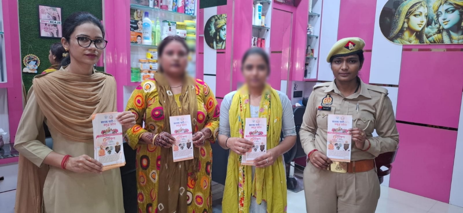 मिशन शक्ति अभियान फेज 5.0 के दूसरे चरण तहत महिलाओं/बालिकाओं को किया जागरूक