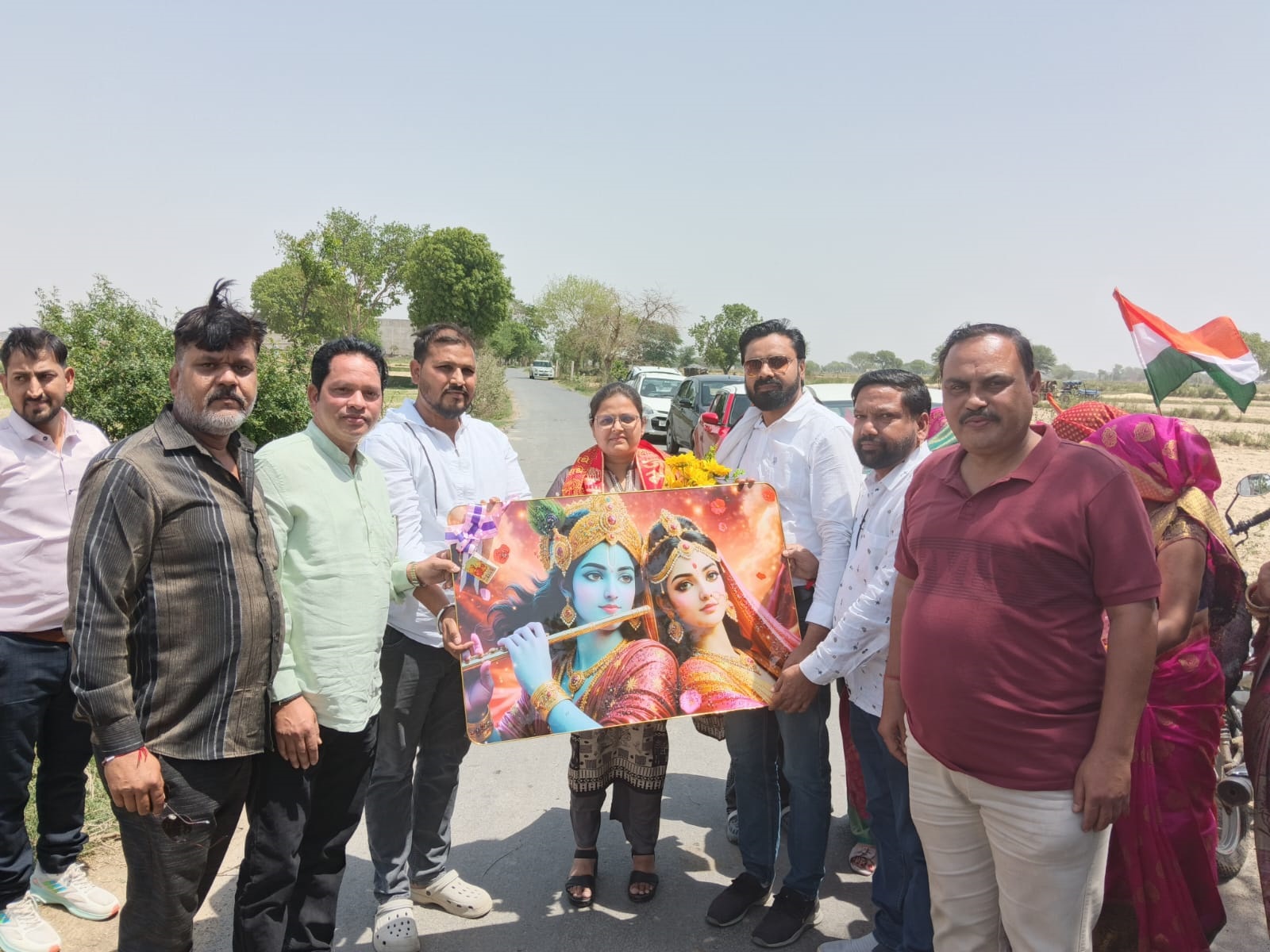 तहसीलदार बनने पर रश्मि का भव्य स्वागत, शिक्षकों व ग्रामीणों में खुशी की लहर