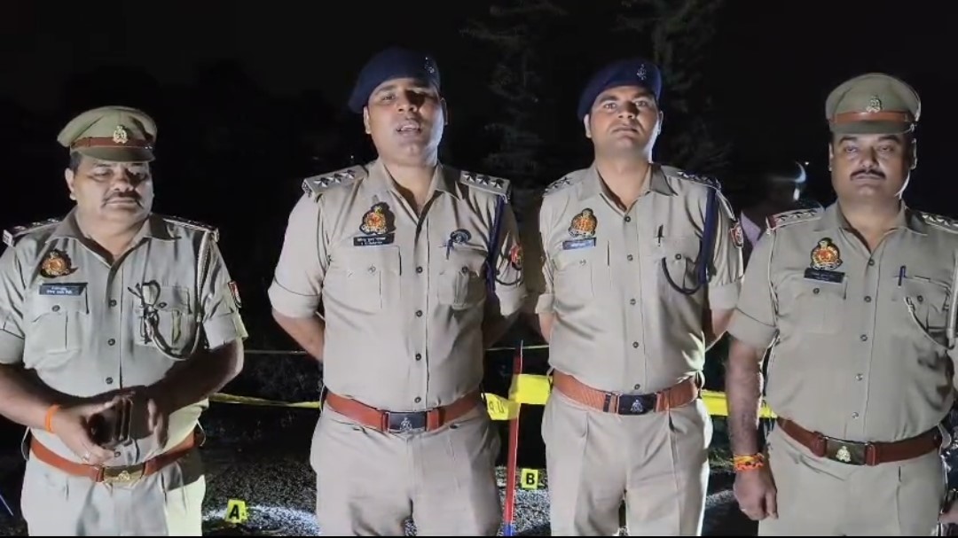 सादाबाद- केला व्यापारी लूटकांड का खुलासा, मुठभेड़ में एक आरोपी घायल, चार गिरफ्तार