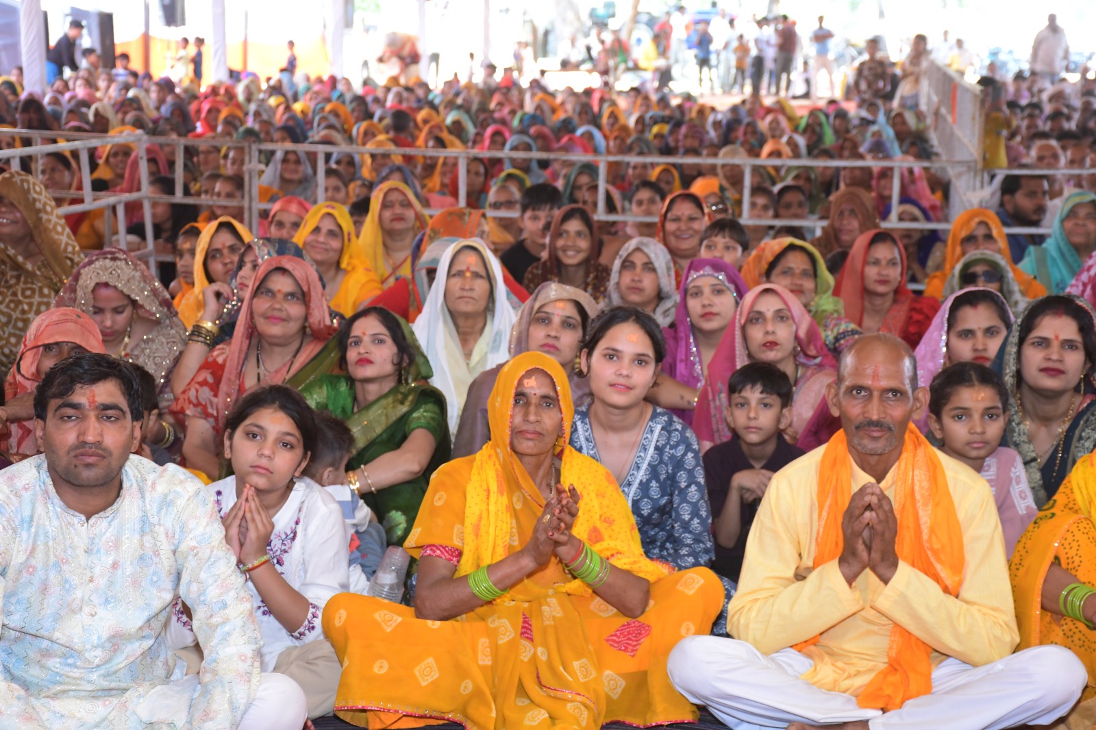 श्रीमद भागवत कथा में रामवनवास प्रसंग सुनकर भावुक हुए श्रद्धालु