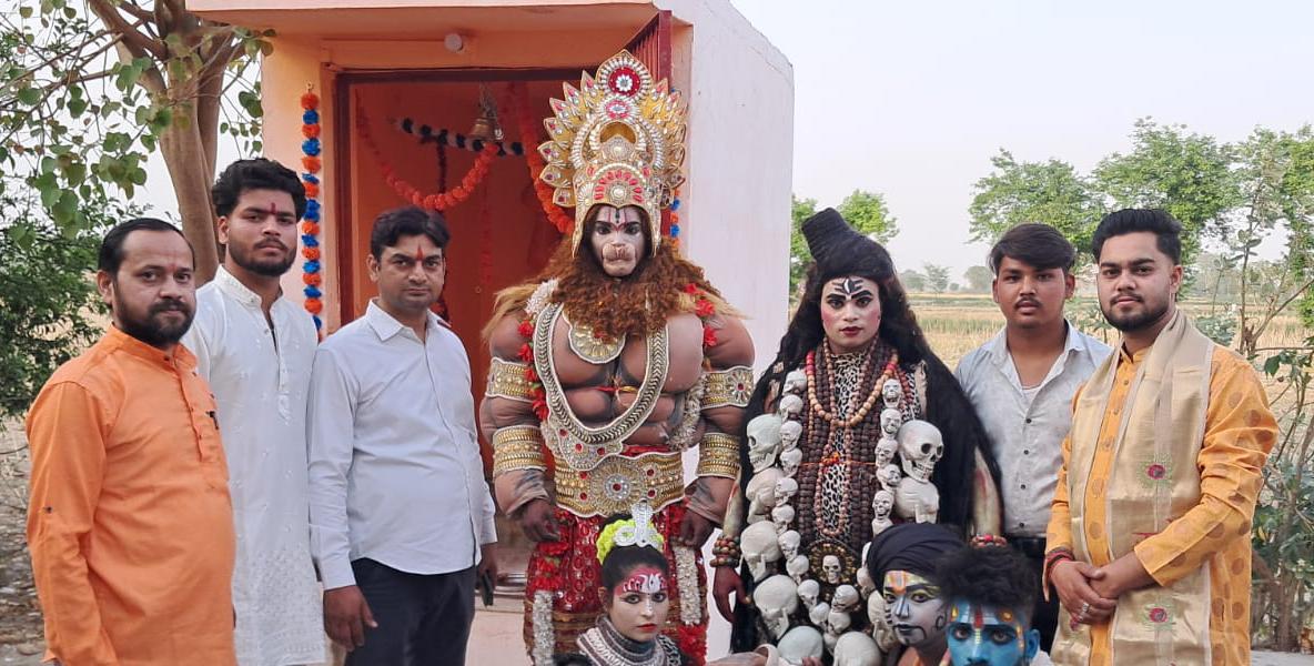 श्री हनुमान जन्मोत्सव पर ग्राम दरियापुर में भव्य मेले का आयोजन, मनोहारी झांकियों रही आकर्षण