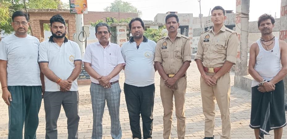 अज्ञात शव का किया धार्मिक रीति-रिवाज से दाह संस्कार
