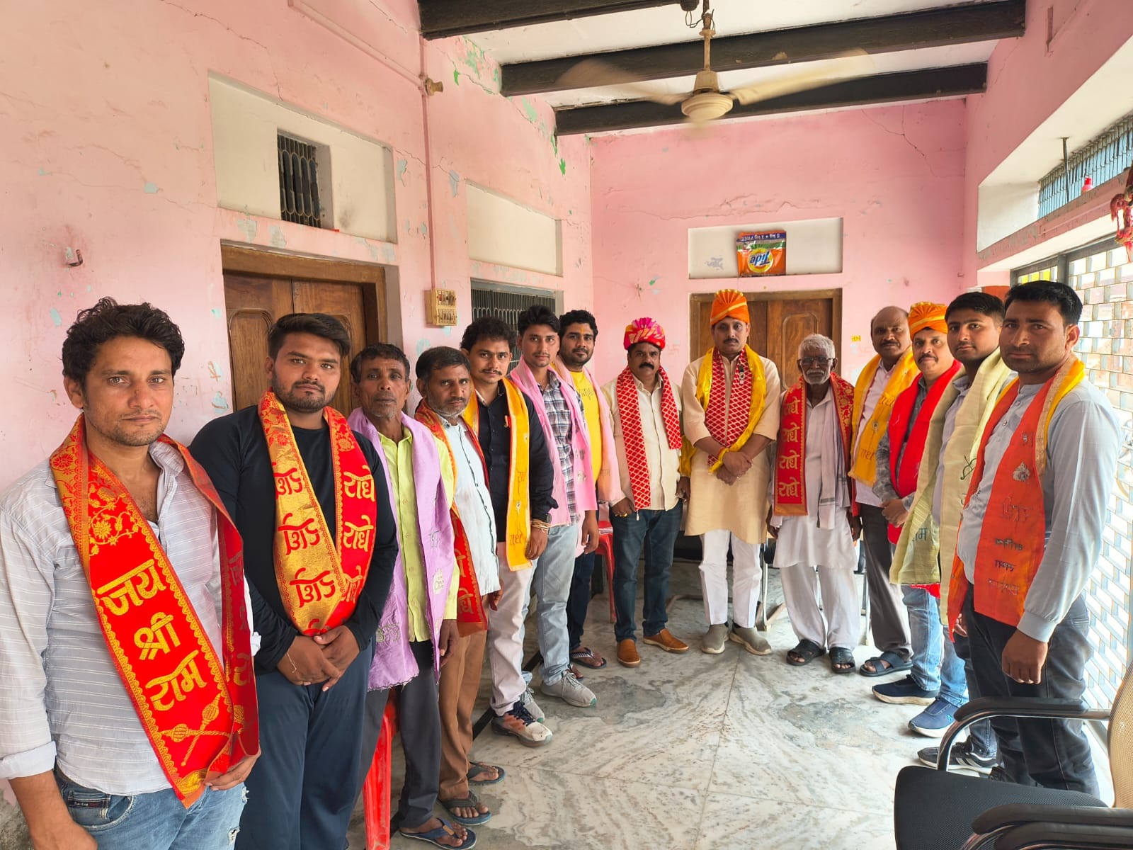 हाथरस में महाराणा प्रताप शोभायात्रा की तैयारियाँ तेज, कोका गाँव में पदाधिकारियों का हुआ भव्य स्वागत