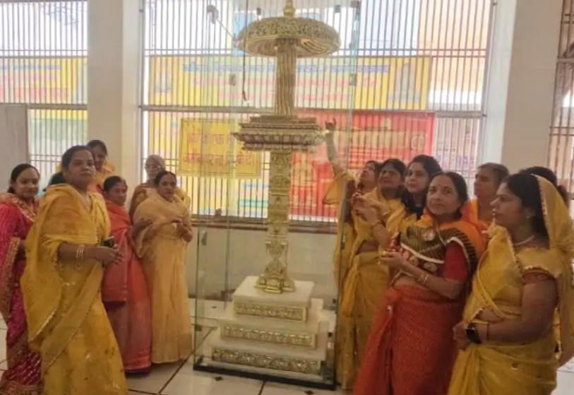 श्री पद्म प्रभु दिगंबर जैन मंदिर में विधि-विधान से हुआ वेदी शुद्धिकरण
