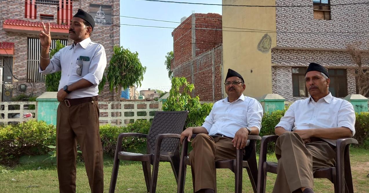 बजरंग शाखा के वार्षिकोत्सव में बोले जिला बौद्धिक प्रमुख पवन शर्मा – एक घंटा शाखा का प्रभाव, 23 घंटे राष्ट्र चिंतन और समाज निर्माण का आधार