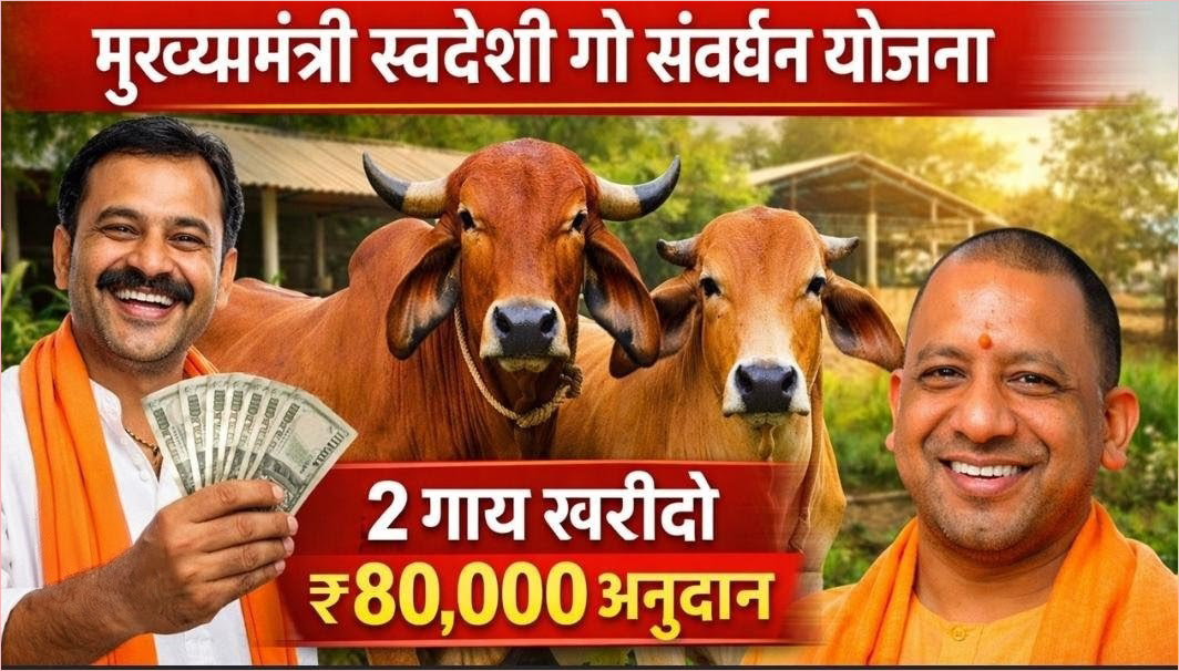 मुख्यमंत्री स्वदेशी गौ-संवर्धन योजना हेतु आवेदन आमंत्रित