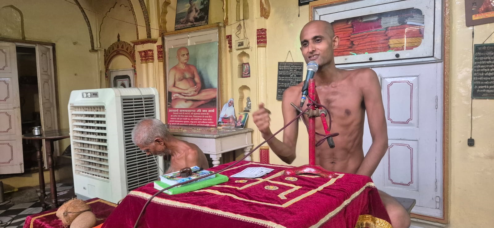 संगति का व्यक्ति के जीवन पर पड़ता है काफी प्रभाव : उपाध्याय श्री 108 शिवदत्त जी महाराज