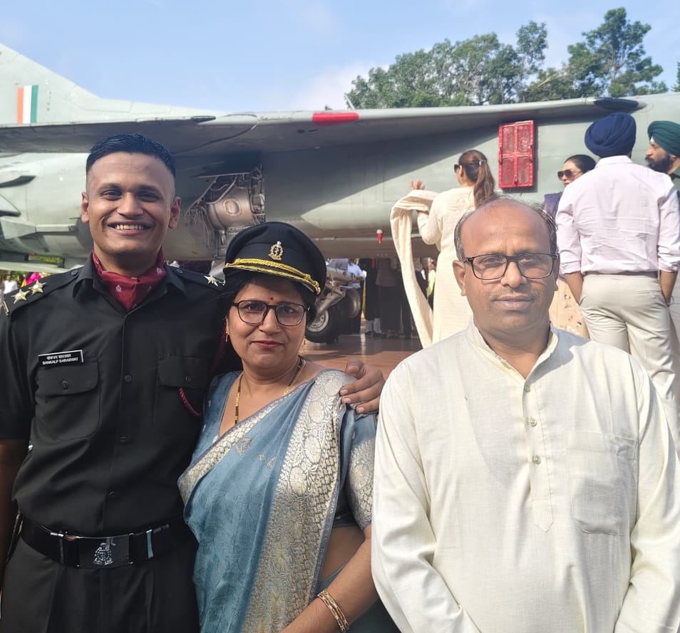 संकल्प ने “संकल्प” लेकर सेना में पाया उच्च स्थान ,अलीगढ़ के लाल ने सेना में अधिकारी बन शहर का नाम किया रोशन , घर- गांव चौधाना, स्कूल सभी जगह खुशी का माहौल