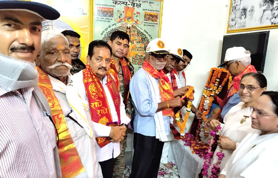 कैप्टन अहसान सिंह ने देश के लिए अपना सब कुछ न्योछावर किया : सैनिक संघ के अध्यक्ष सूबेदार महीपाल सिंह