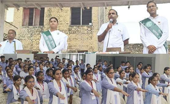 विद्यार्थियों से नशे से दूर रहने तथा अपने आसपास के लोगों को भी नशामुक्त जीवन अपनाने के लिए प्रेरित करने का आह्वान