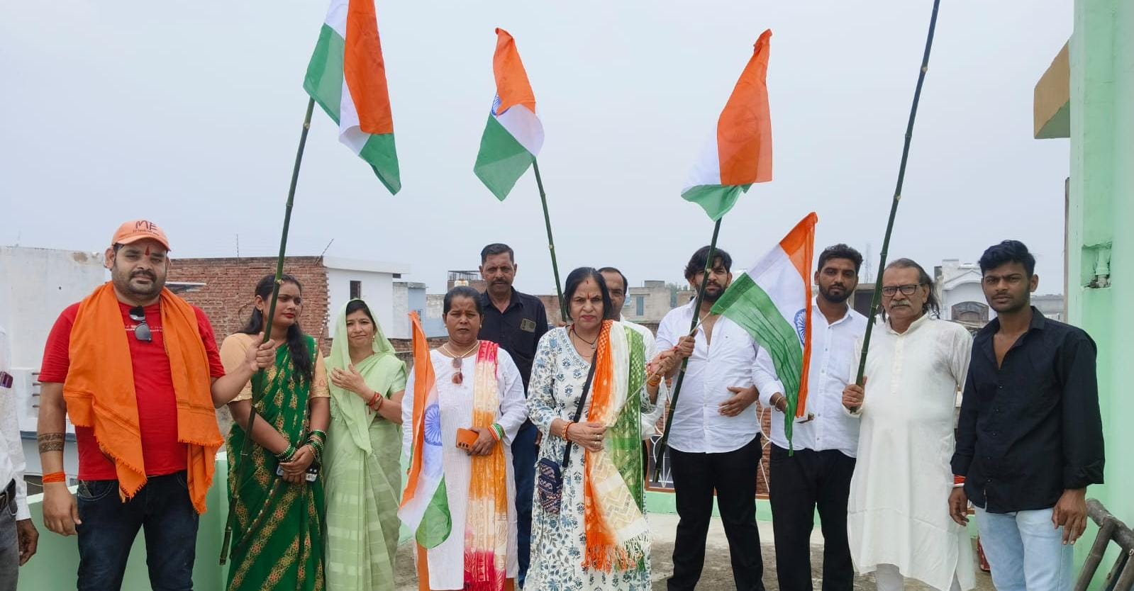 राष्ट्रीय अधिकार मोर्चा (राम) पार्टी ने हाथरस कार्यालय पर मनाया 80वां स्वतंत्रता दिवस