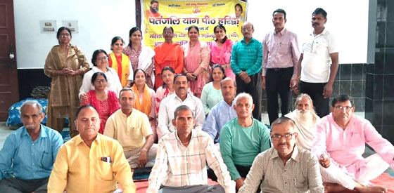 योग को जीवन का हिस्सा बनाएं: श्रीदेवी ,हरिद्वार शिविर में जायेंगे अलीगढ़ से योग साधक