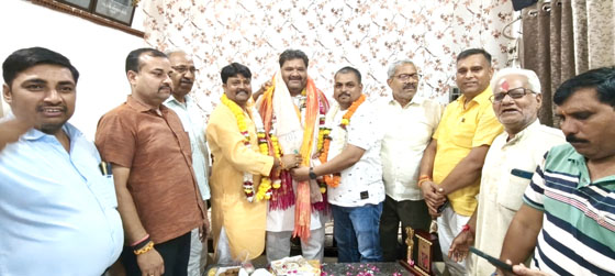 शरद माहेश्वरी के क्षेत्रीय उपाध्यक्ष बनने पर हुआ भव्य स्वागत, समर्थकों ने दी बधाई