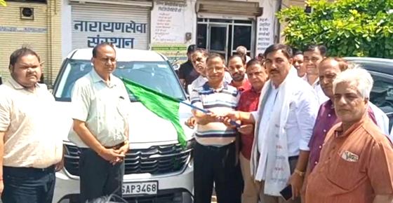 नर सेवा ही नारायण सेवा, जरूरतमंदों की मदद सबसे बड़ा पुण्य कार्य ,एसडीएम ने दिव्यांग मरीजों को निशुल्क ऑपरेशन के लिए उदयपुर किया रवाना