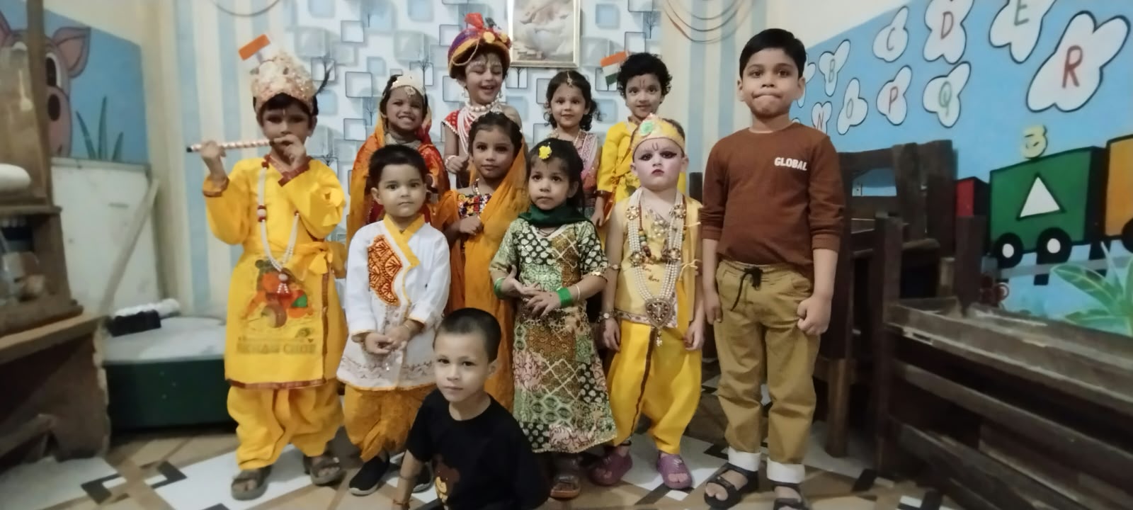 परी नर्सरी स्कूल में हर्षोल्लास के साथ मनाया गया श्रीकृष्ण जन्माष्टमी उत्सव